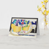 マジョンニューヨーク誕生日カード カード (黄色い花)