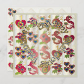 マジョンバレンタインハッピーMJバレンタインデー シーズンカード (正面/裏面)