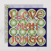 マジョンバレンタインI愛MJ シーズンカード (正面/裏面)