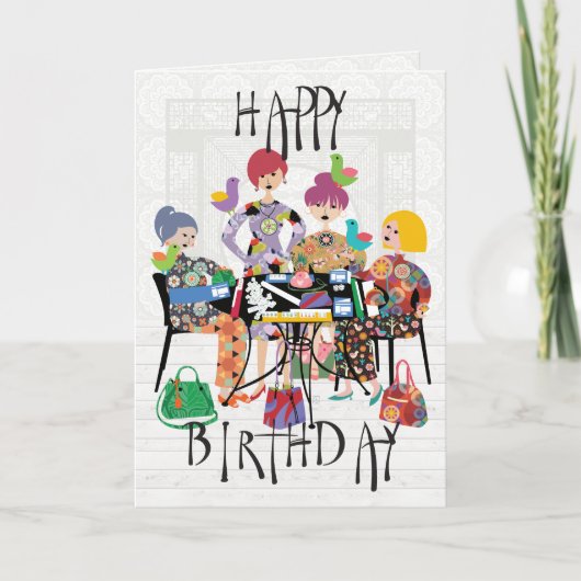 マジョンバードカード サンキューカード (正面)