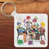 マジョンバードキーチェーン キーホルダー (正面)