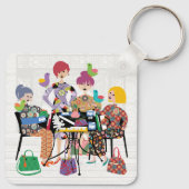 マジョンバードキーチェーン キーホルダー (裏面)