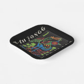 マジョンバードグリーティング紙プレート ペーパープレート (傾斜あり)