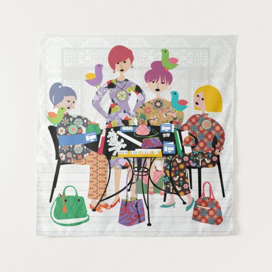 マジョンバードタペストリー タペストリー (正面)