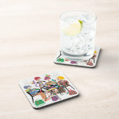 マジョンバードプラスチックのコースター コースター (右側)