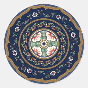 マジョンパタンクラシックズ丸ステッカー ラウンドシール