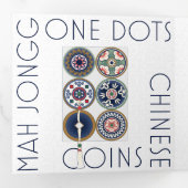 マジョンパターントリフォールドカード 三つ折りカード (内部最初)