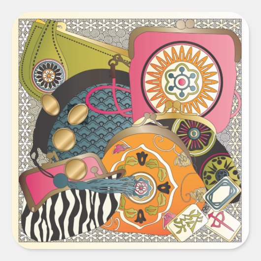 マジョンパーズ スクエアシール (正面)