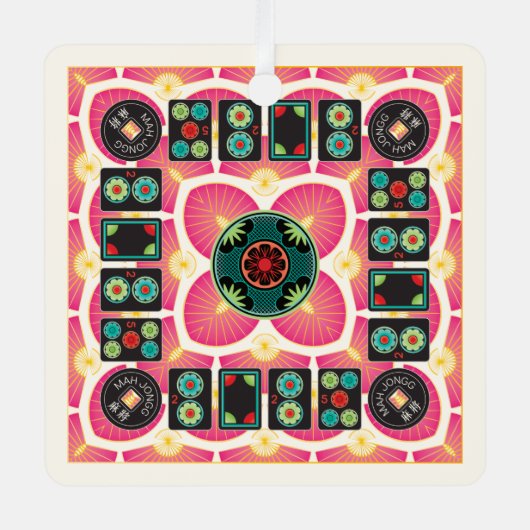 マジョンファン2025オーナメント メタルオーナメント (正面)