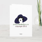 マジョンフラッパーズラウンジ誕生日カード カード (裏面)