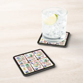 マジョンフラワーアンドワンサークル コースター (右側)