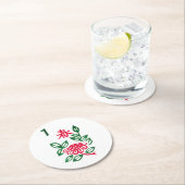 マジョンフラワーコースター ラウンドペーパーコースター (インサイチュ)