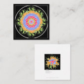 マジョンフラワーズスモールカード ノートカード (正面/裏面)