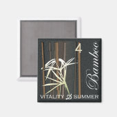 マジョンフラワーズバンブーマグネット マグネット (正面/裏面)