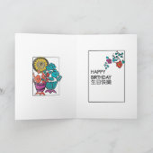 マジョンフラワーズ02誕生日カード カード (内部)