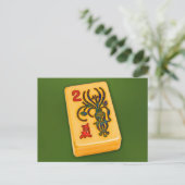 マジョンフラワータイル ポストカード (スタンド正面)