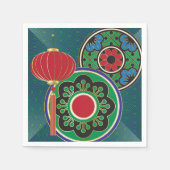 マジョンホリデーナプキンス スタンダードカクテルナプキン (正面)