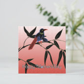 マジョンマザーズデイバードカード 招待状 (スタンド正面)