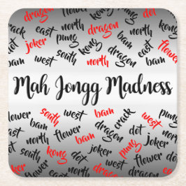 マジョンマドネスコースター スクエアペーパーコースター