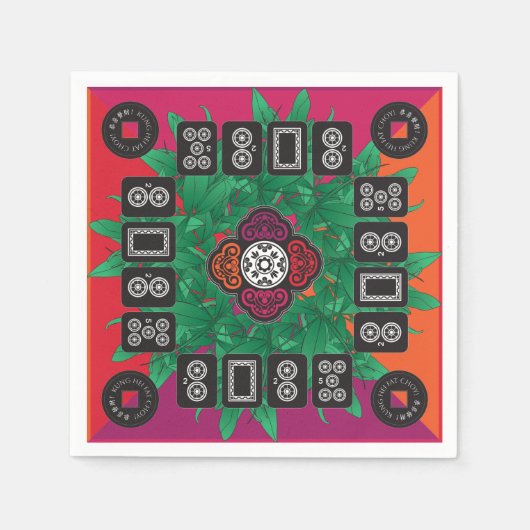 マジョンマネーツリー2025ナプキンス スタンダードカクテルナプキン (正面)