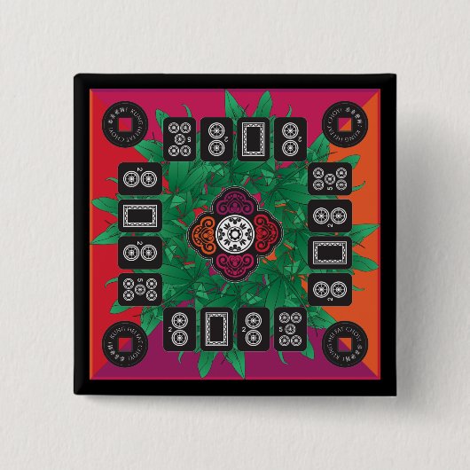 マジョンマネーツリー2025ボタン 缶バッジ (正面)