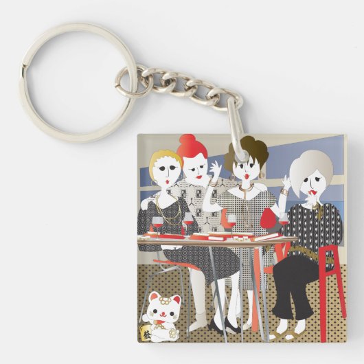 マジョンマハジ! キーホルダー (正面)