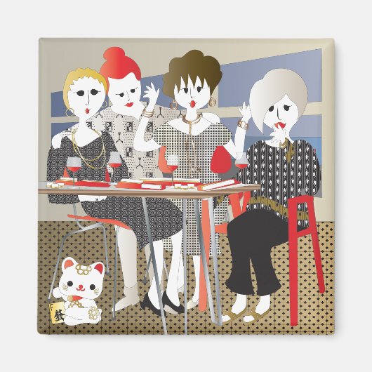 マジョンマハジ！ マグネット (正面)