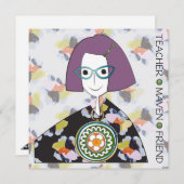 マジョンマヴェンフラットカード 招待状 (正面/裏面)