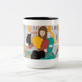 マジョンマージャナイトマグ ツートーンマグカップ (中央)