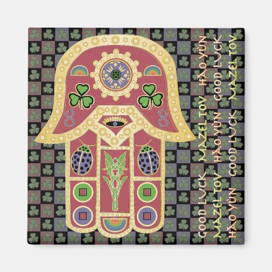 マジョンラッキーマグネット マグネット (正面)