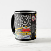 マジョンリメリックマージャムグ マグカップ (正面左)