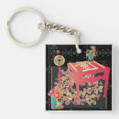 マジョンレッドテーブル キーホルダー (正面)