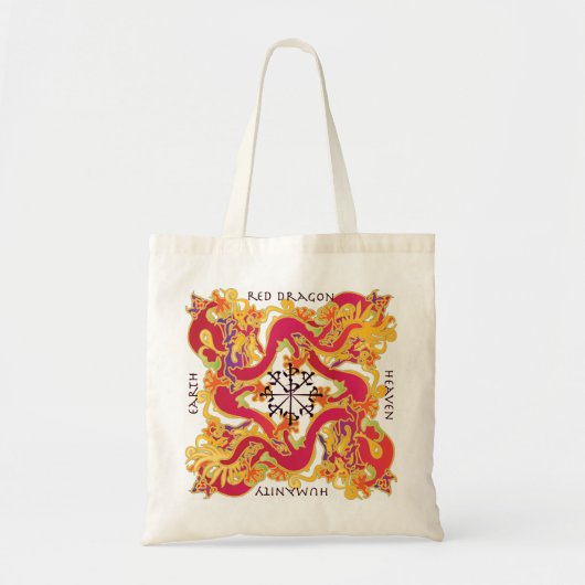マジョンレッドドラゴンバッグ トートバッグ (正面)
