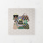 マジョンレディーストリフォールドカード 三つ折りカード (カバー)