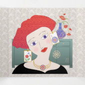 マジョンレディーストリフォールドカード 三つ折りカード (内部中)