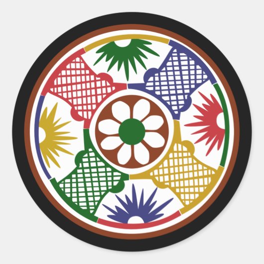 マジョンワンサークル ラウンドシール (正面)