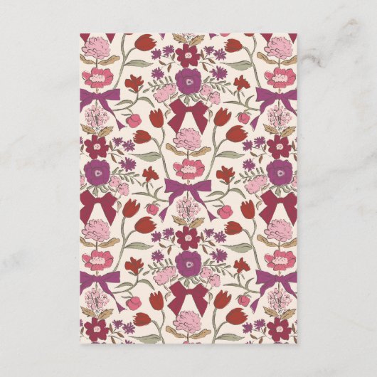 マジ素朴タン弓と花結婚の詳細 エンクロージャーカード (裏面)