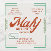 マジ誰か？便利な麻雀のヒントとワインラベル ワインラベル (シングルラベル)