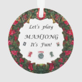 マジ遊ンのおもしろいのまわりにリース オーナメント (裏面)