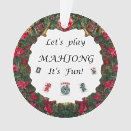 マジ遊ンのおもしろいのまわりにリース オーナメント