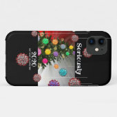 マジ2020年の卵子分子の木の装飾体 Case-Mate iPhoneケース (裏面(横))