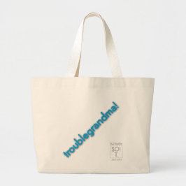 マスおばあちゃん！大きなトートバッグ ラージトートバッグ