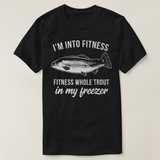 マスおもしろい魚釣りプンギフトマス魚ユーモフィッシュ Tシャツ (デザイン正面)