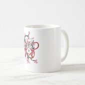 マスかわいらしク コーヒーマグカップ (正面右)
