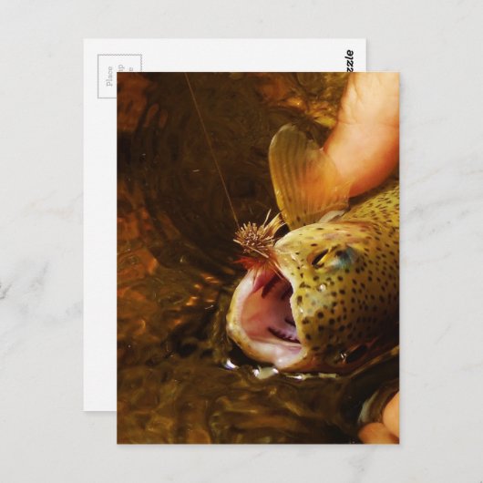 マスとフライ ポストカード (正面/裏面)