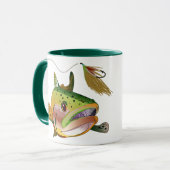 マスとフライ マグカップ (正面左)