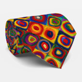 マスと円、抽象芸術、ワッシリー・カンディンスキー ネクタイ (ロール)