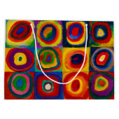 マスと円、抽象芸術、ワッシリー・カンディンスキー ラージペーパーバッグ (裏面)