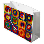 マスと円、抽象芸術、ワッシリー・カンディンスキー ラージペーパーバッグ (裏面アングル)