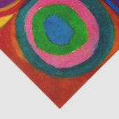 マスと円、抽象芸術、ワッシリー・カンディンスキー 薄葉紙 (詳細)